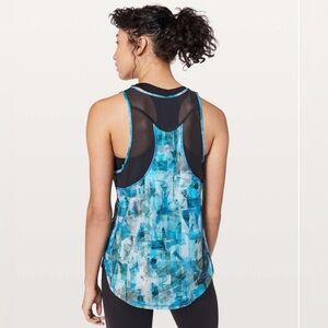 lululemon athletica Blue Tank Top